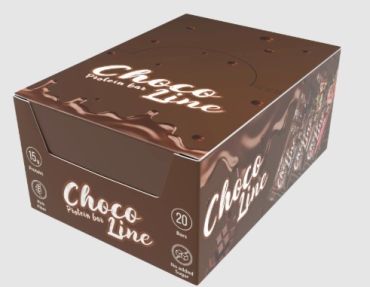 Bootybar Chocoline Protein Bar Chocolate With Hazelnut (50g) Pack of 20